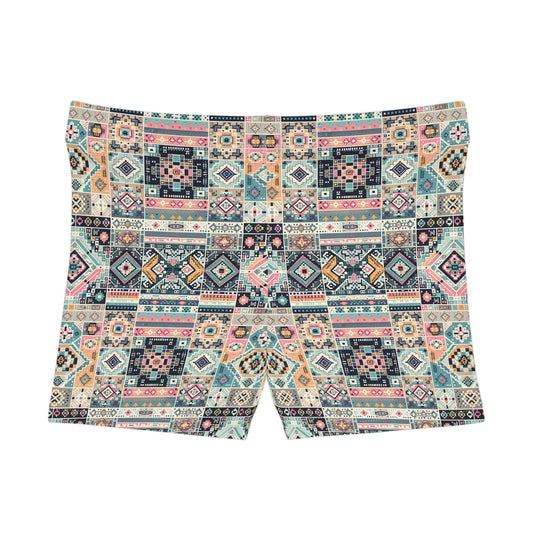 Digital Artisanal Fusion Digital Artisanal Women's Shorts - 8404 Design-55