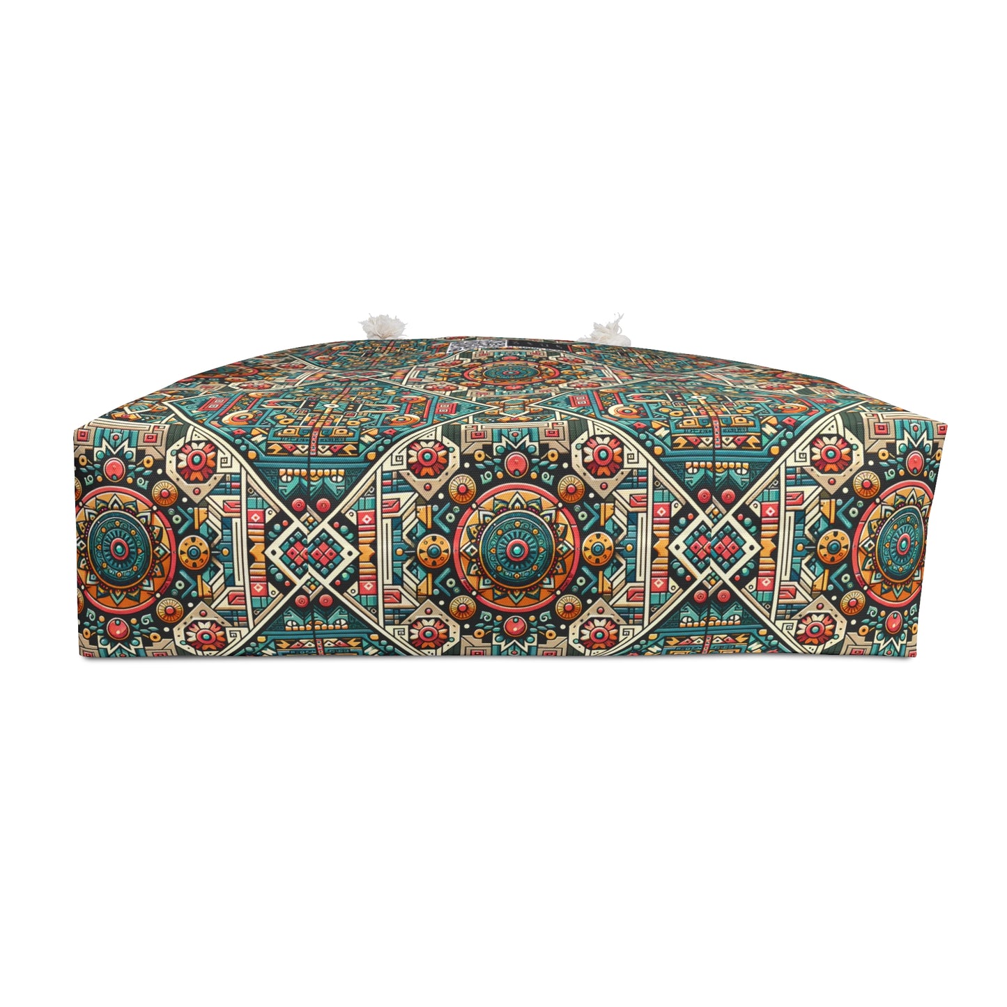 Cultural Fusion Tech Blend of Cultural Heritage With Tech-Inspired Elements Weekender Bag - 8404 Design-74