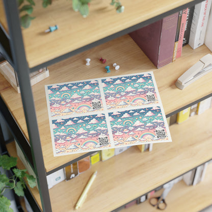 Digital Dreamland Whimsical and Nostalgic Streetwear With a Digital Twist Sticker Sheets - 8404 Design-58