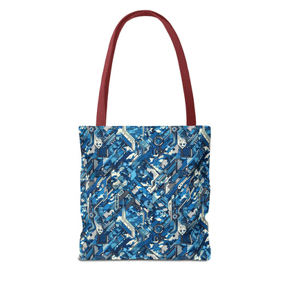 Tech Urban Camo Tech-Forward Streetwear With a Futuristic Military Edge Tote Bag - 8404 Design-39