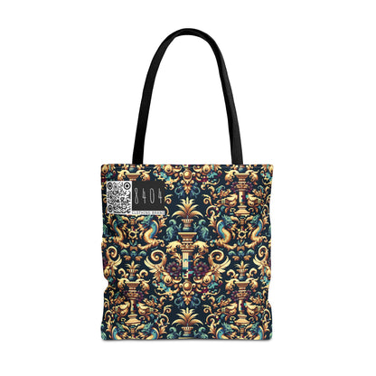 Digital Renaissance Modern Baroque Fusion Tote Bag - 8404 Design-57