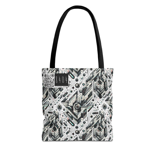 Tech-Infused Streetwear Tech-Forward Minimalism Tote Bag - 8404 Design-51