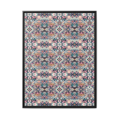 Matte Canvas, Framed (multi-Color) - 8404 Design-01