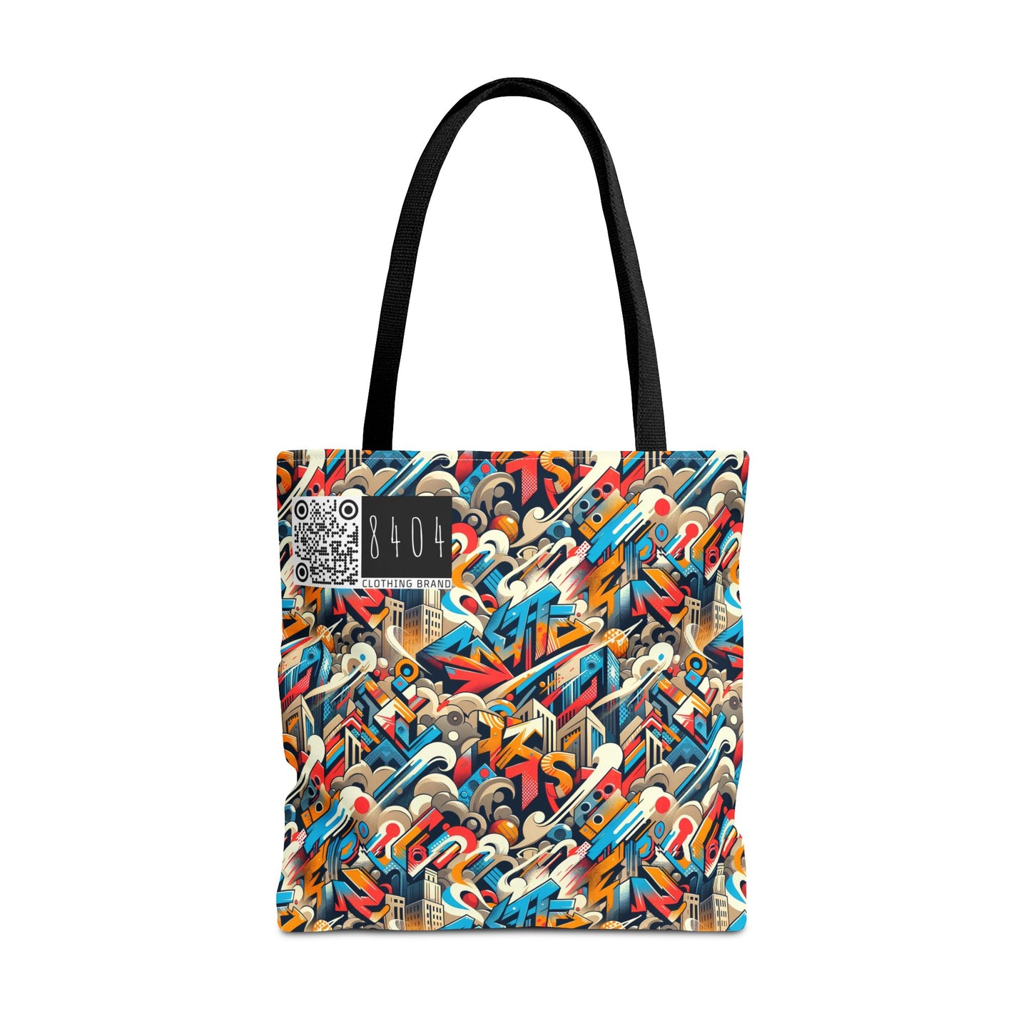 Neo-Traditional Street Art Modern Street Art Fusion Tote Bag - 8404 Design-44