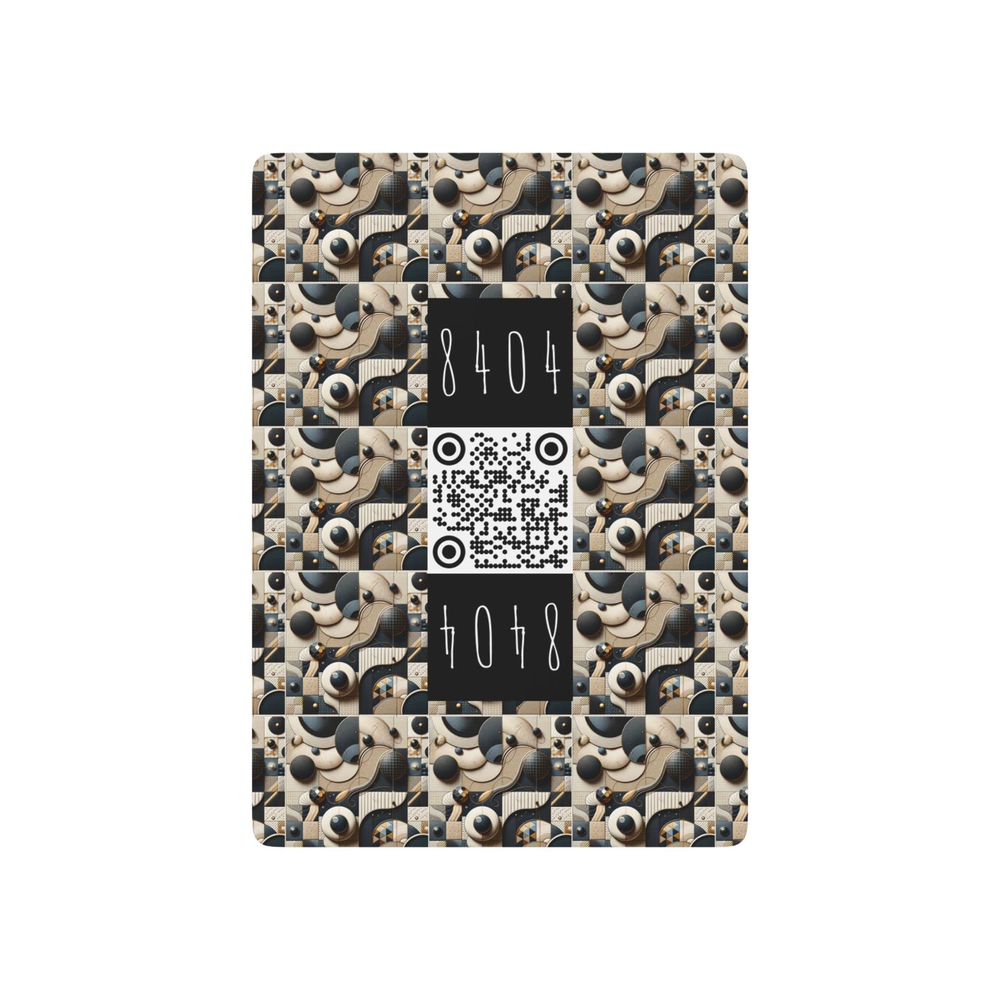 Tech-forward Luxe Streetwear Tech Luxe Fusion Poker Playing Cards - 8404 Design-71 S