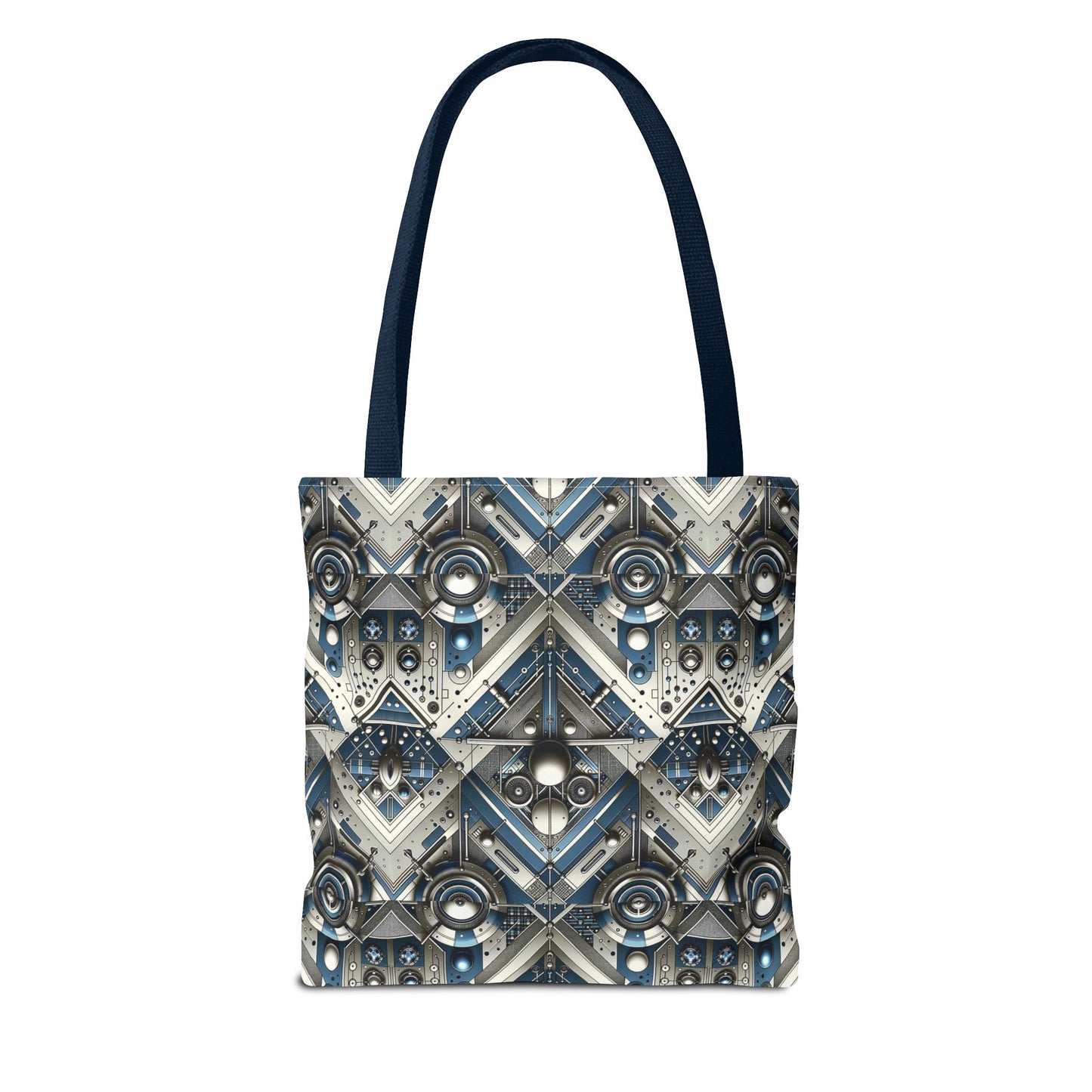 Tech Utility Fusion Tech-Forward Utility With a Futuristic Edge Tote Bag - 8404 Design-63