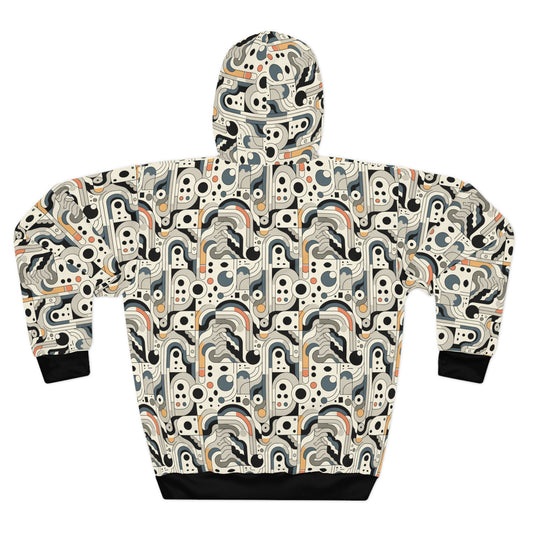 Modern Minimalism Minimalist Tech Pullover Hoodie - 8404 Design-60