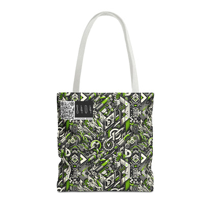 Graffiti Tech Fusion Bold Streetwear Fusion Tote Bag - 8404 Design-59