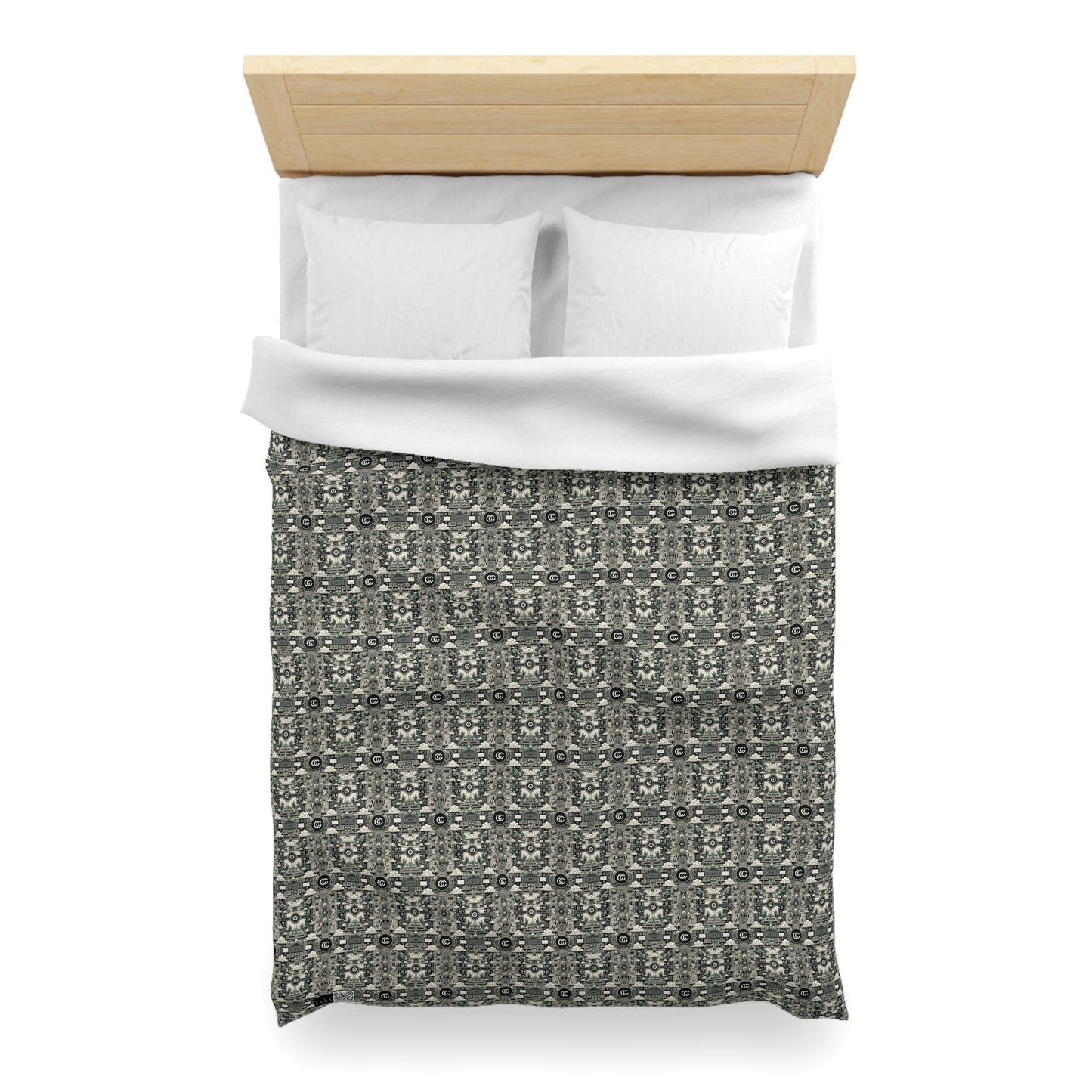 Cyber Garden Party Tech Garden Extravaganza Microfiber Duvet Cover - 8404 Design-54