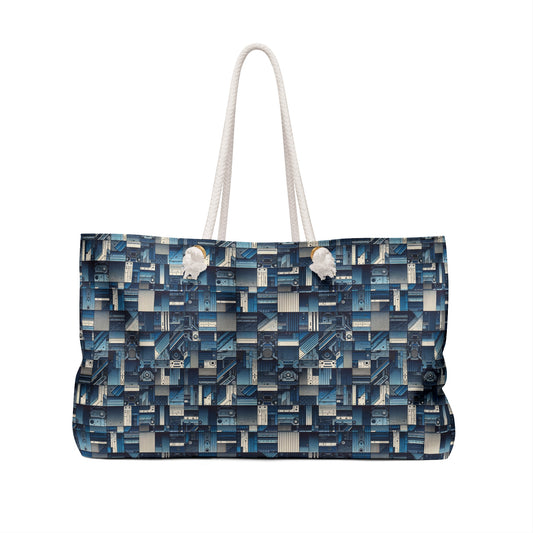 Tech-Inspired Utility Tech-Forward Streetwear With Utilitarian Edge Weekender Bag - 8404 Design-44