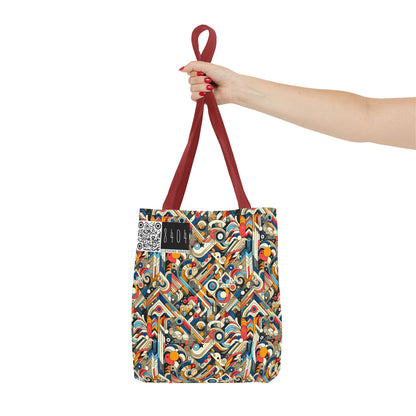 Abstract Graphic Art Modern Artistic Expression Tote Bag - 8404 Design-62
