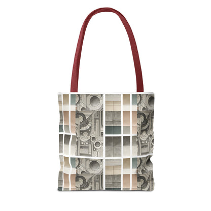 Tech Utility Chic Tech-Forward Minimalist Tote Bag - 8404 Design-59