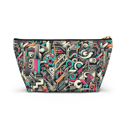 Digital Street Art Urban Street Style Accessory Pouch W T-bottom - 8404 Design-74