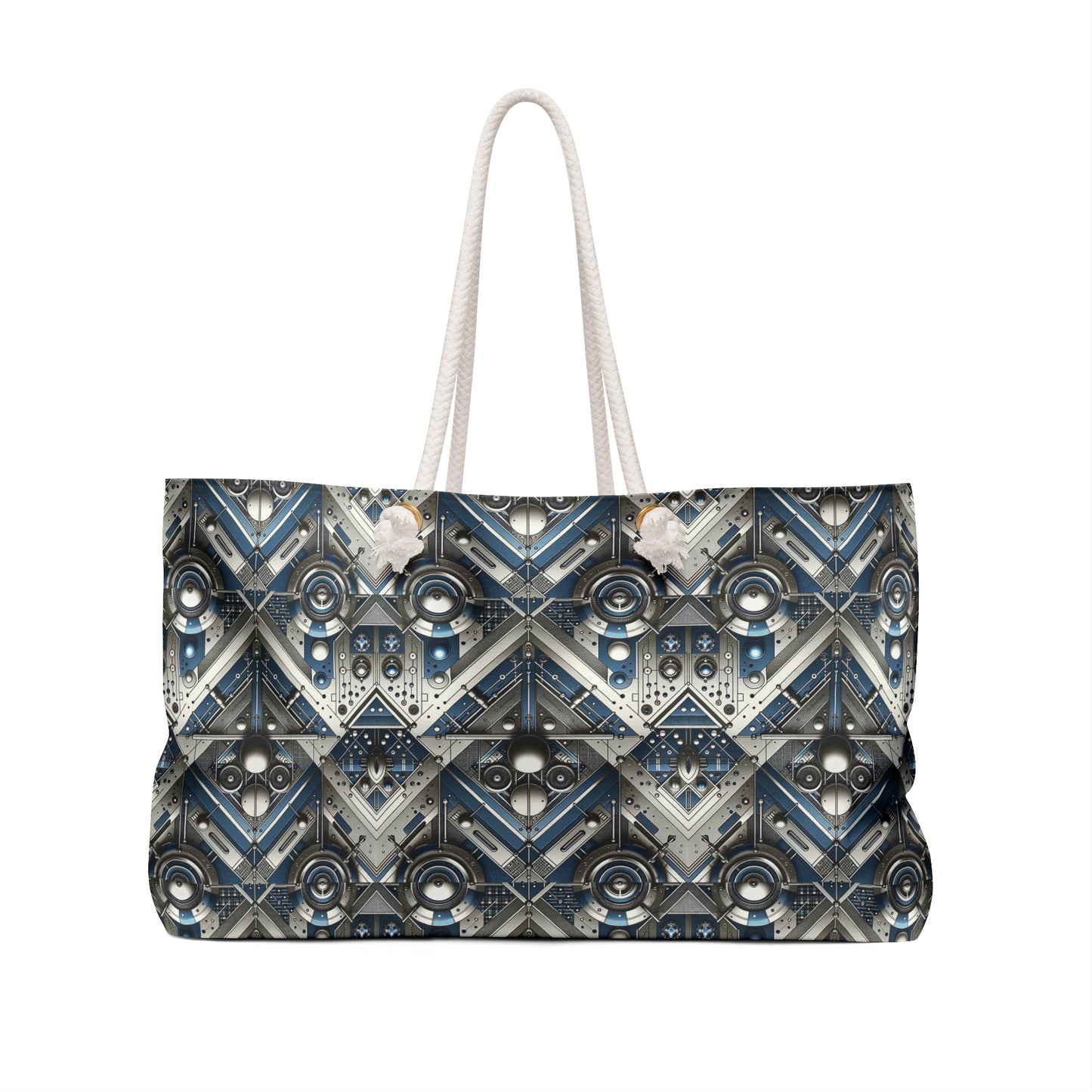 Tech Utility Fusion Tech-Forward Utility With a Futuristic Edge Weekender Bag - 8404 Design-63