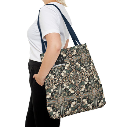Cyber Garden Party Tech Garden Extravaganza Tote Bag - 8404 Design-66