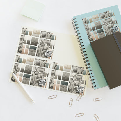 Tech Utility Chic Tech-Forward Minimalist Sticker Sheets - 8404 Design-59