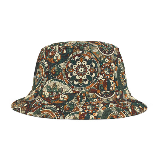 Cultural Artisanal Fusion Cultural Artisanal Streetwear Bucket Hat - 8404 Design-61