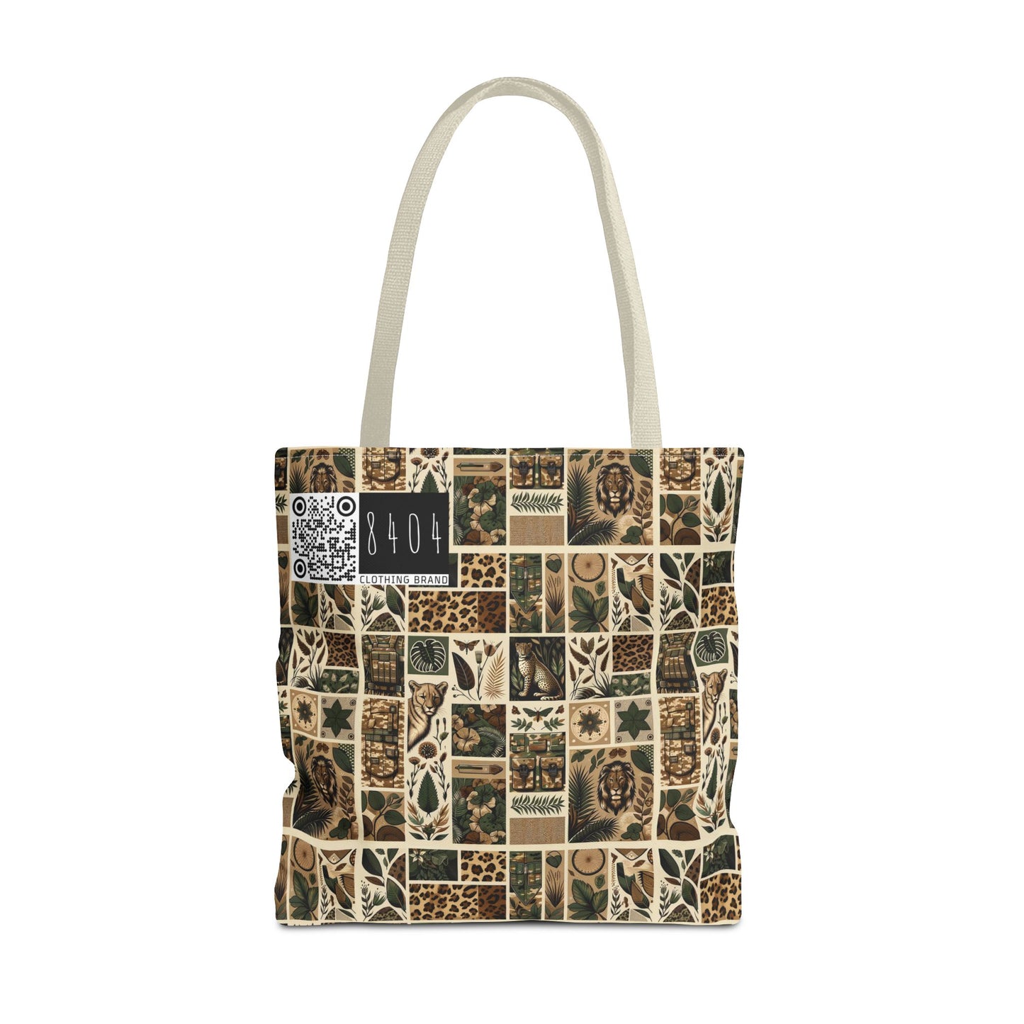 Streetwear Safari Urban Jungle Explorer Tote Bag - 8404 Design-51