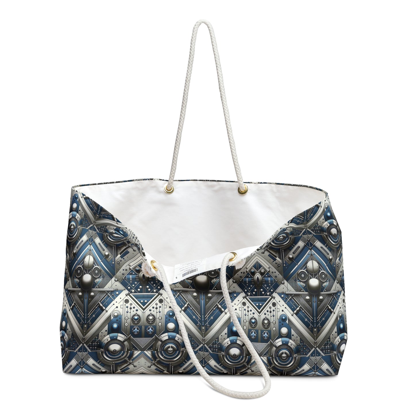 Tech Utility Fusion Tech-Forward Utility With a Futuristic Edge Weekender Bag - 8404 Design-63