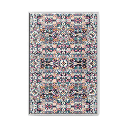 Matte Canvas, Framed (multi-Color) - 8404 Design-01