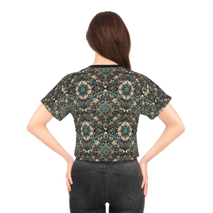 Neo-Dandyism Modern Dandy Streetwear Crop Tee - 8404 Design-56