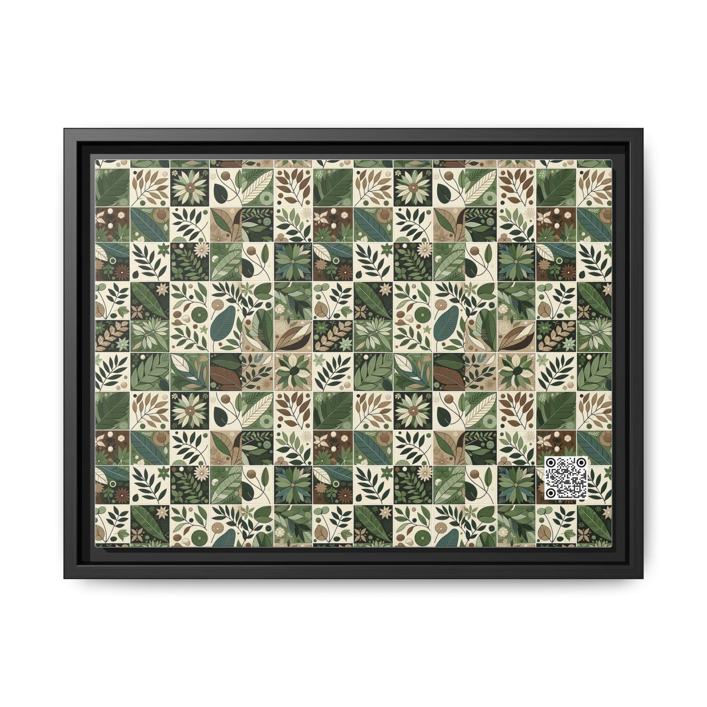 Streetwear Sustainability Environmentally Conscious Streetwear with a Natural Aesthetic Matte Canvas, Framed (multi-color) - 8404 Design-57 A