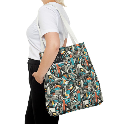 Digital Street Art Urban Street Style Tote Bag - 8404 Design-81