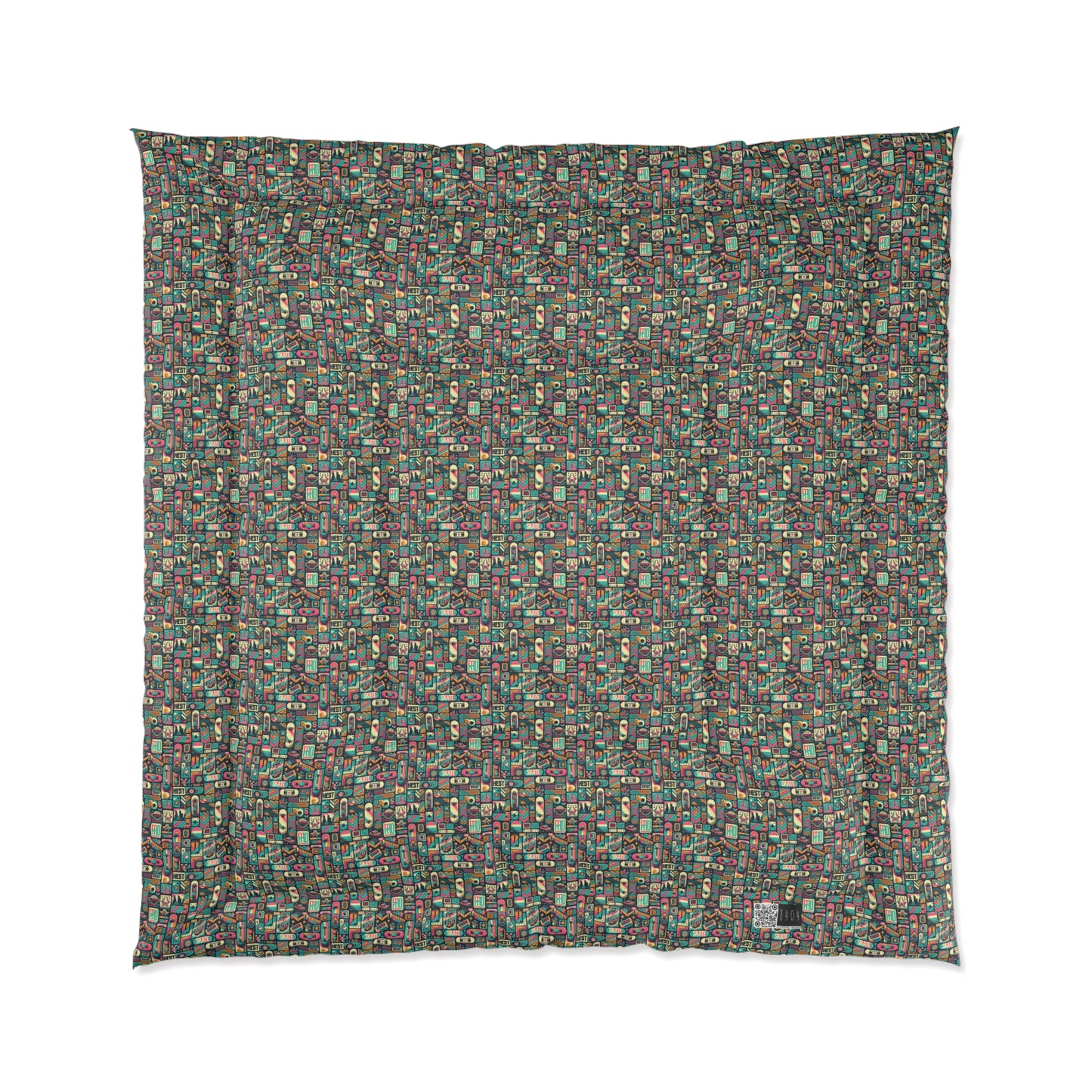 Skate Culture Revival Urban Retro Cool Comforter - 8404 Design-61