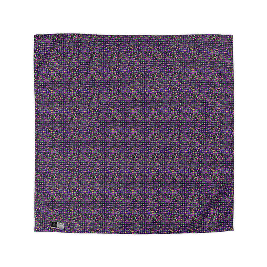 Digital Nostalgia Remix Modern Vintage Fusion Microfiber Duvet Cover - 8404 Design-49