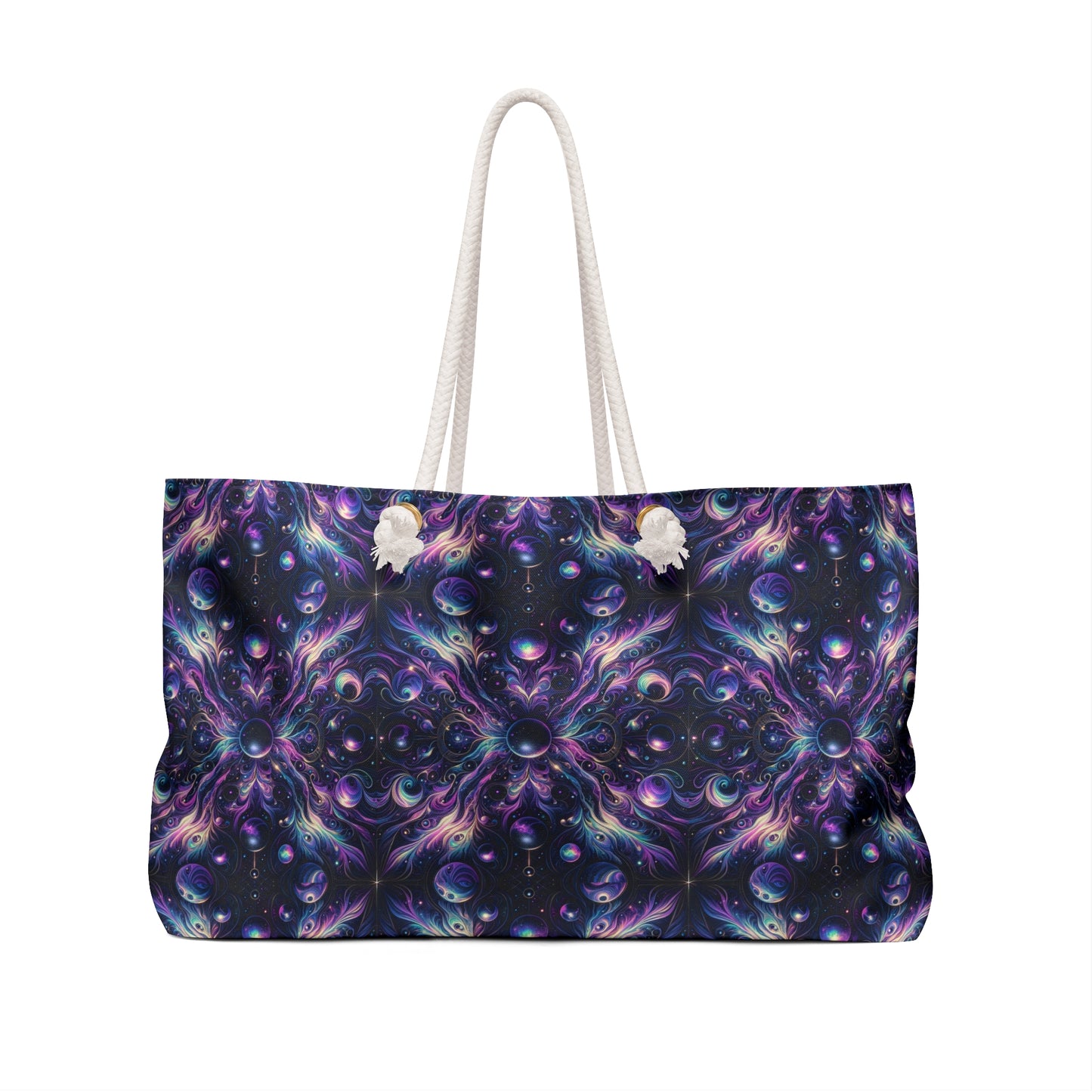 Galactic Hues Tech-Forward Cosmic Fusion Weekender Bag - 8404 Design-41