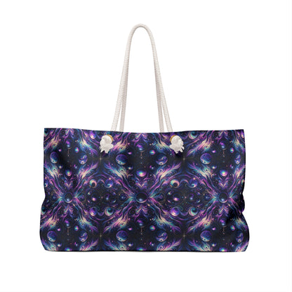 Galactic Hues Tech-Forward Cosmic Fusion Weekender Bag - 8404 Design-41