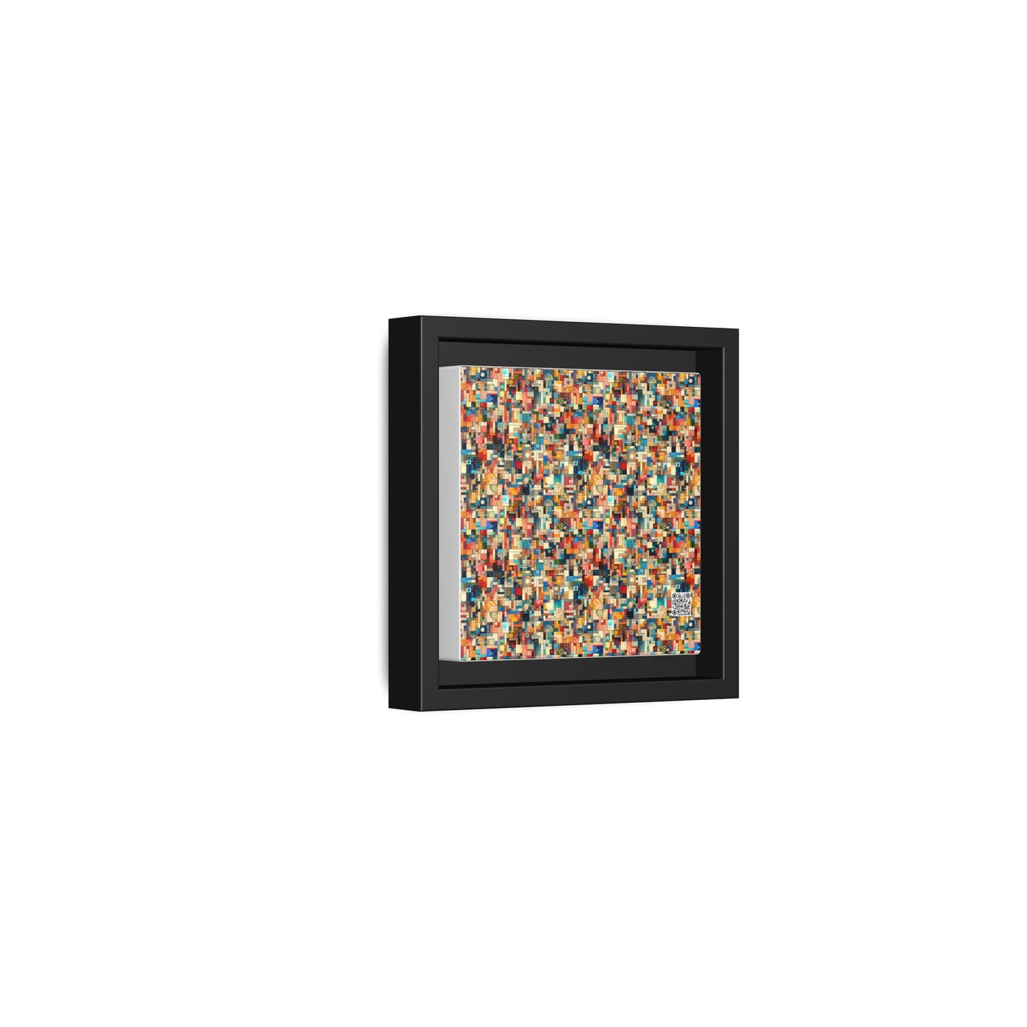 Digital Artistic Expression Artistic Streetwear Matte Canvas, Framed (multi-Color) - 8404 Design-46 B