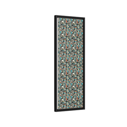 Digital Street Art Urban Street Style Matte Canvas, Framed (multi-color) - 8404 Design-81 B