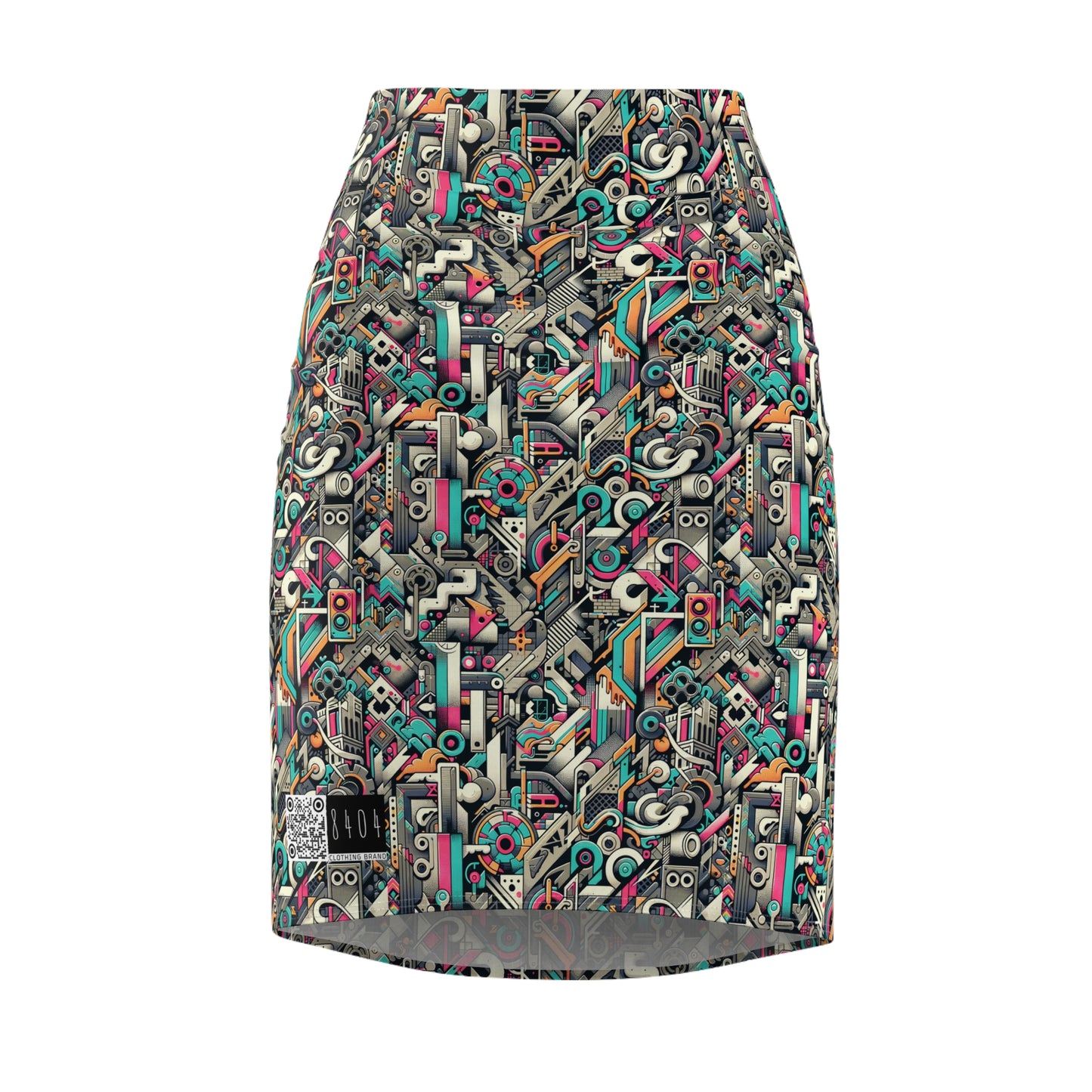 Digital Street Art Urban Street Style Women's Pencil Skirt - 8404 Design-74