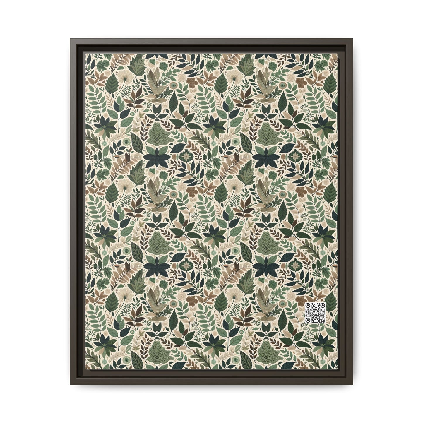 Streetwear Sustainability Environmentally Conscious Streetwear with a Natural Aesthetic Matte Canvas, Framed (multi-color) - 8404 Design-57 A