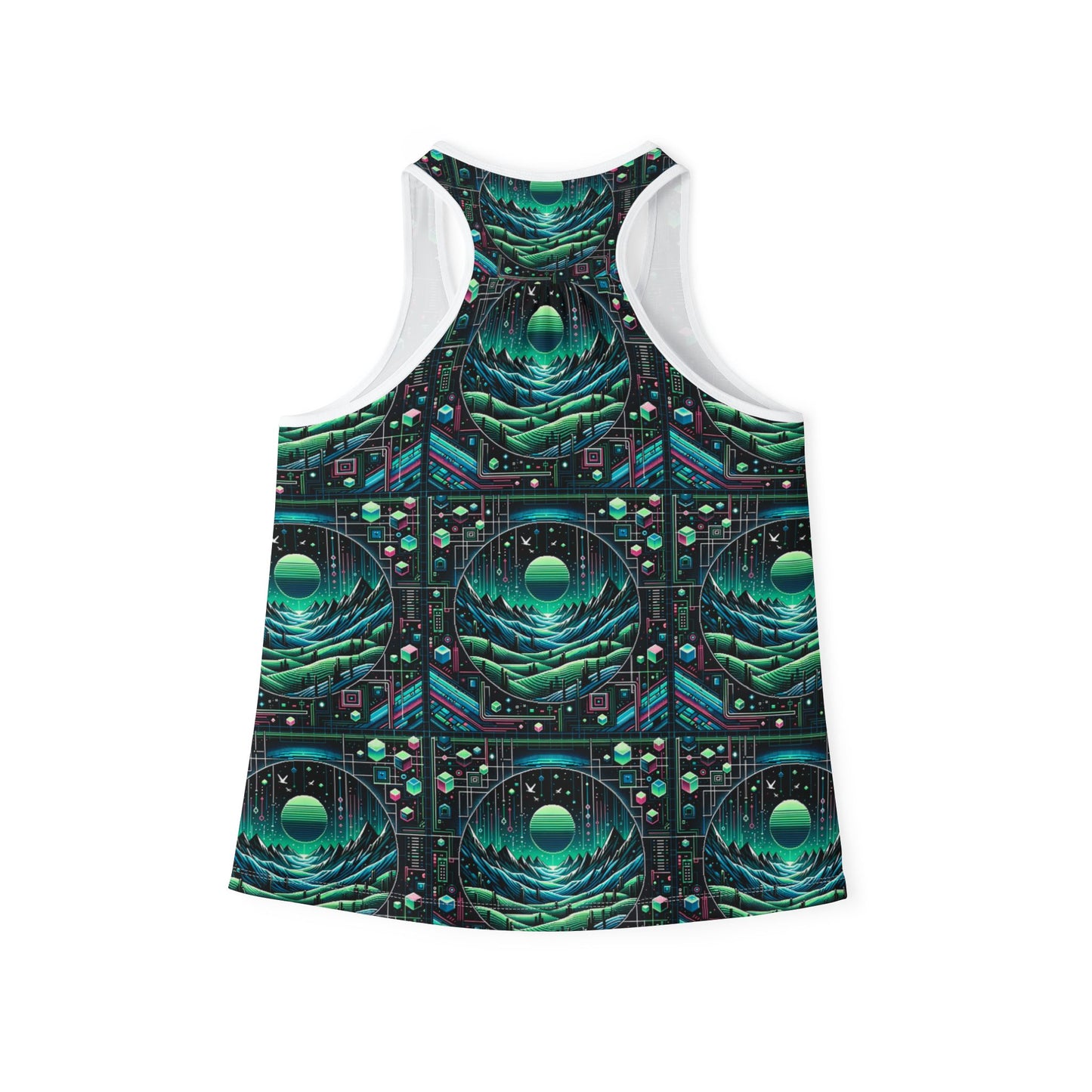 Digital Adventure Graphics Digital Explorer Women's Tank Top - 8404 Design-59