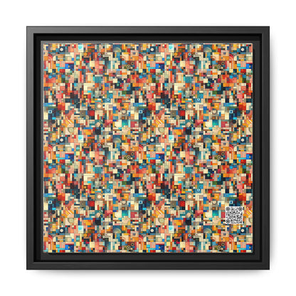 Digital Artistic Expression Artistic Streetwear Matte Canvas, Framed (multi-Color) - 8404 Design-46 B