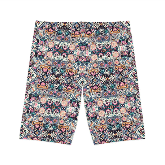 Digital Artisanal Fusion Digital Artisanal Women's Bike Shorts - 8404 Design-65