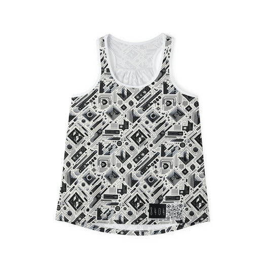 Tech Minimalism Minimalist Tech Women's Tank Top - 8404 Design-72