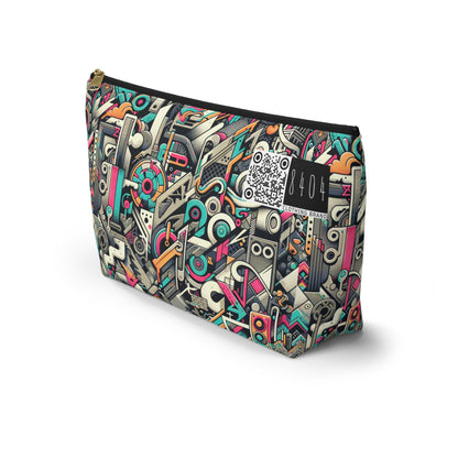 Digital Street Art Urban Street Style Accessory Pouch W T-bottom - 8404 Design-74