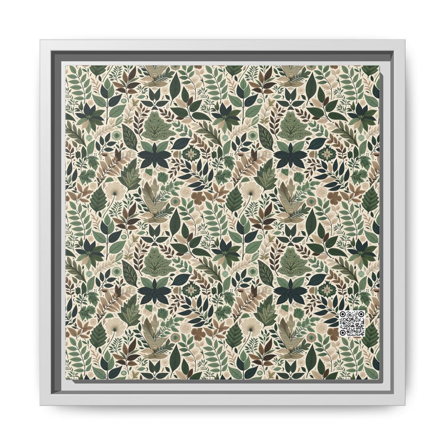 Streetwear Sustainability Environmentally Conscious Streetwear with a Natural Aesthetic Matte Canvas, Framed (multi-color) - 8404 Design-57 B