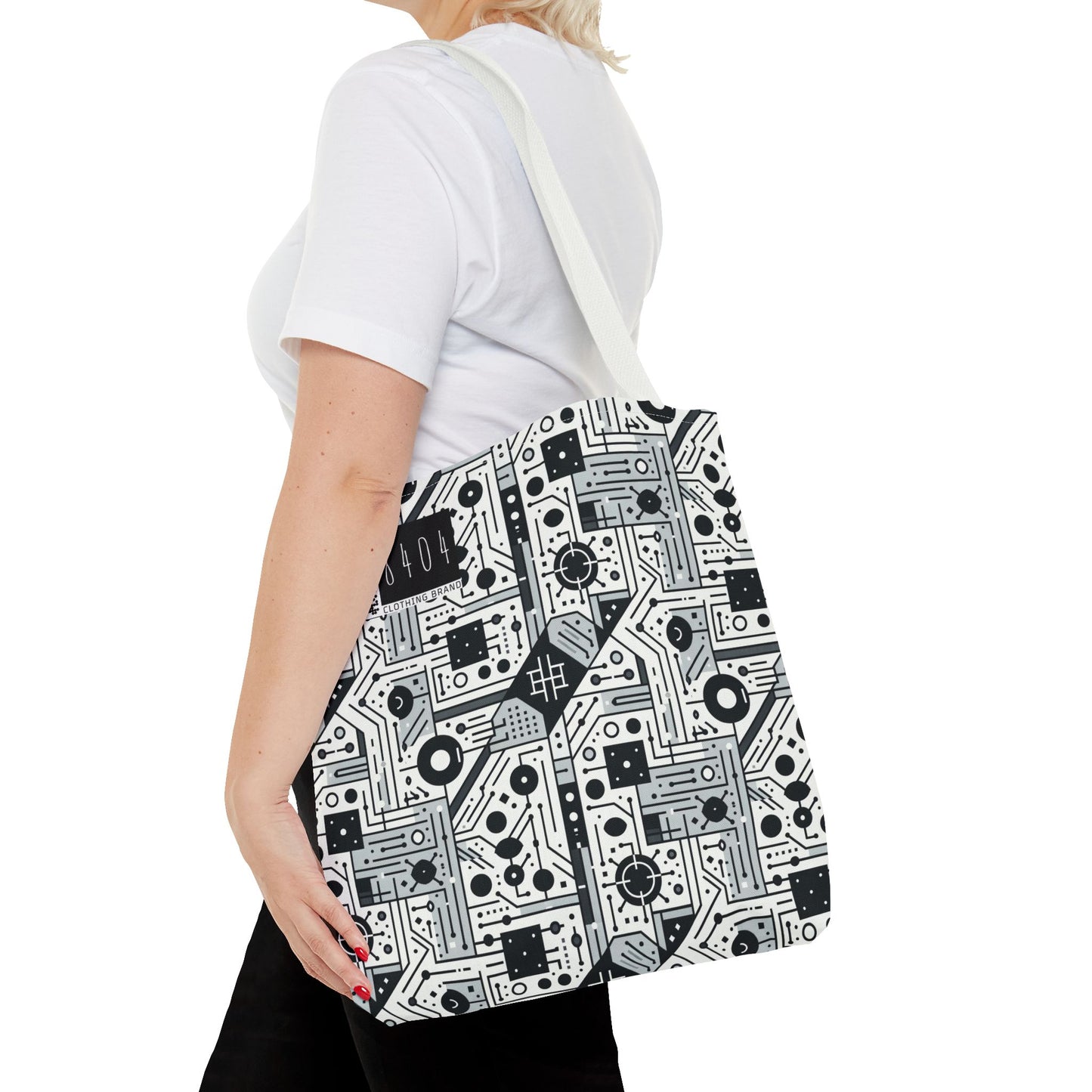 Digital Minimalism Minimalist Tech Tote Bag - 8404 Design-48
