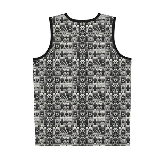 Tech Utility Aesthetics Tech-Forward Minimalism Basketball Jersey - 8404 Design-60