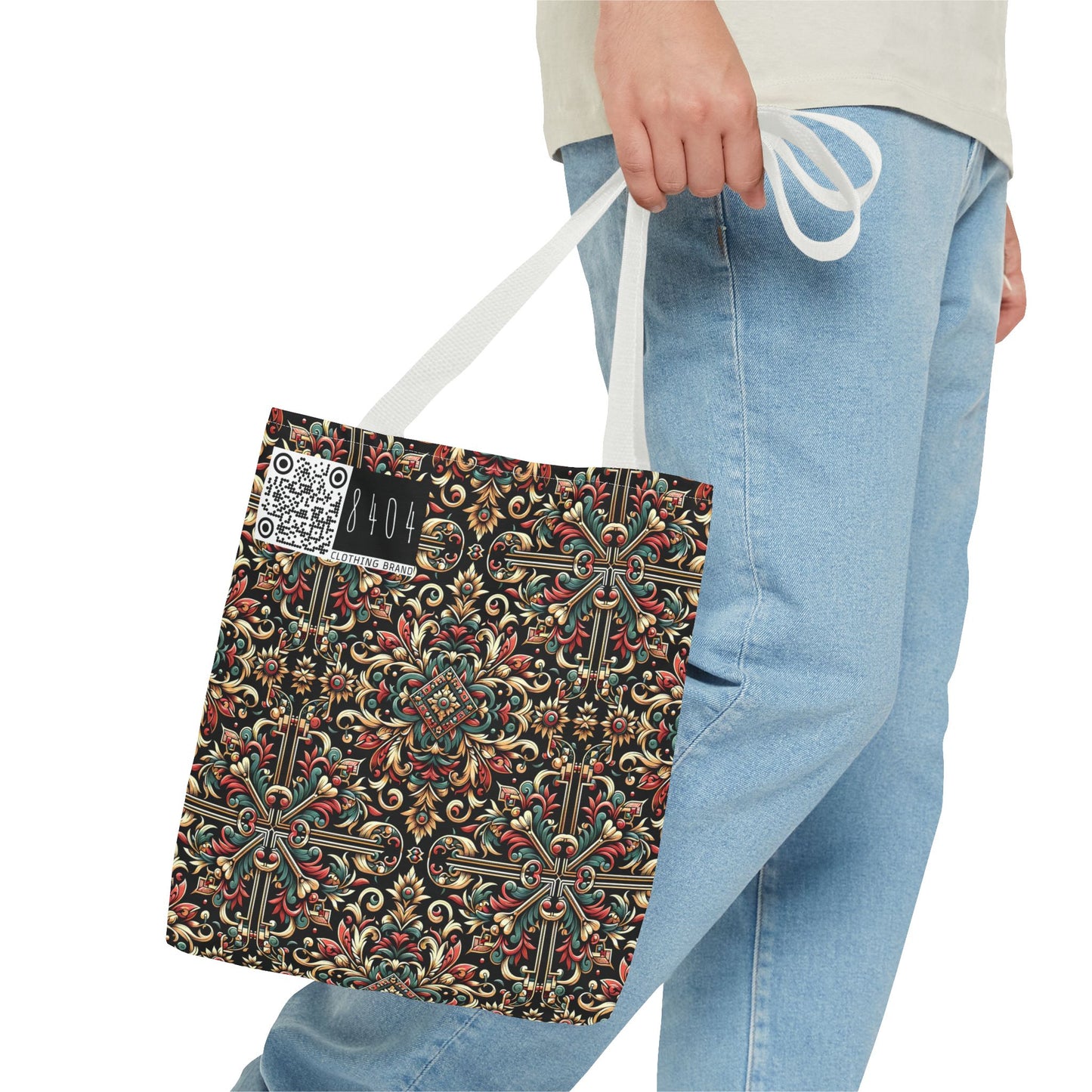 Streetwear Renaissance Artistic Clash of Old and New Tote Bag - 8404 Design-46