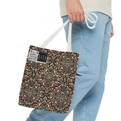 Streetwear Renaissance Artistic Clash of Old and New Tote Bag - 8404 Design-46