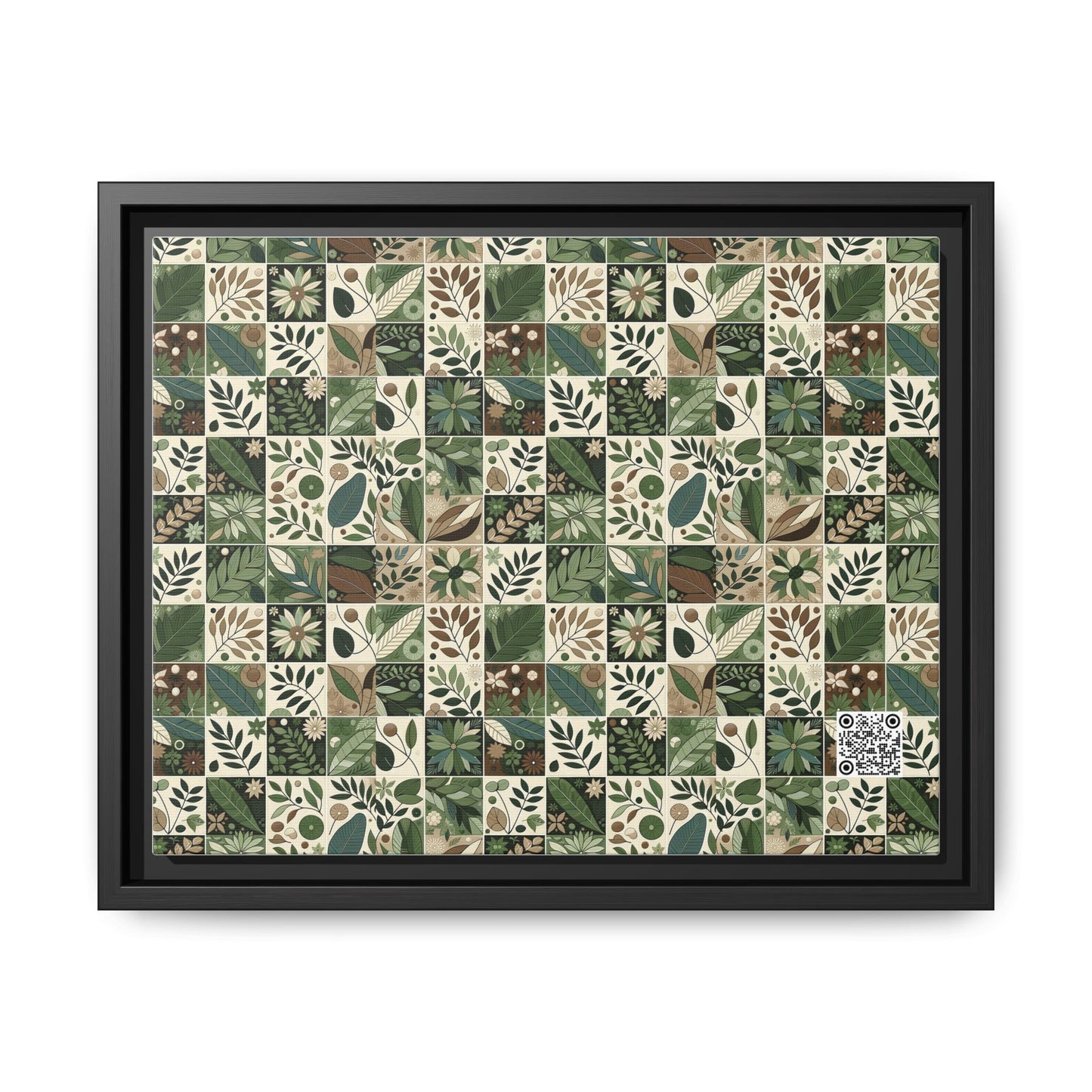 Streetwear Sustainability Environmentally Conscious Streetwear with a Natural Aesthetic Matte Canvas, Framed (multi-color) - 8404 Design-57 A