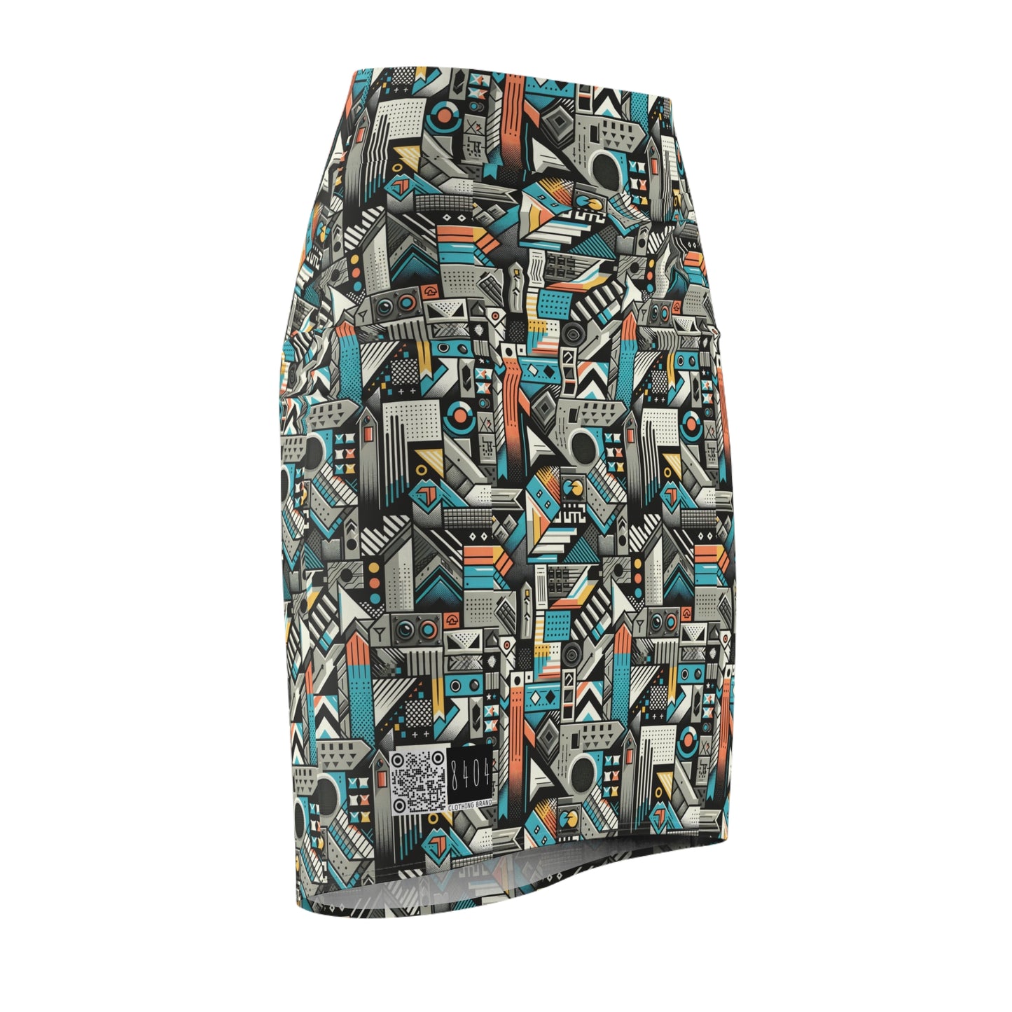Digital Street Art Urban Street Style Women's Pencil Skirt - 8404 Design-81
