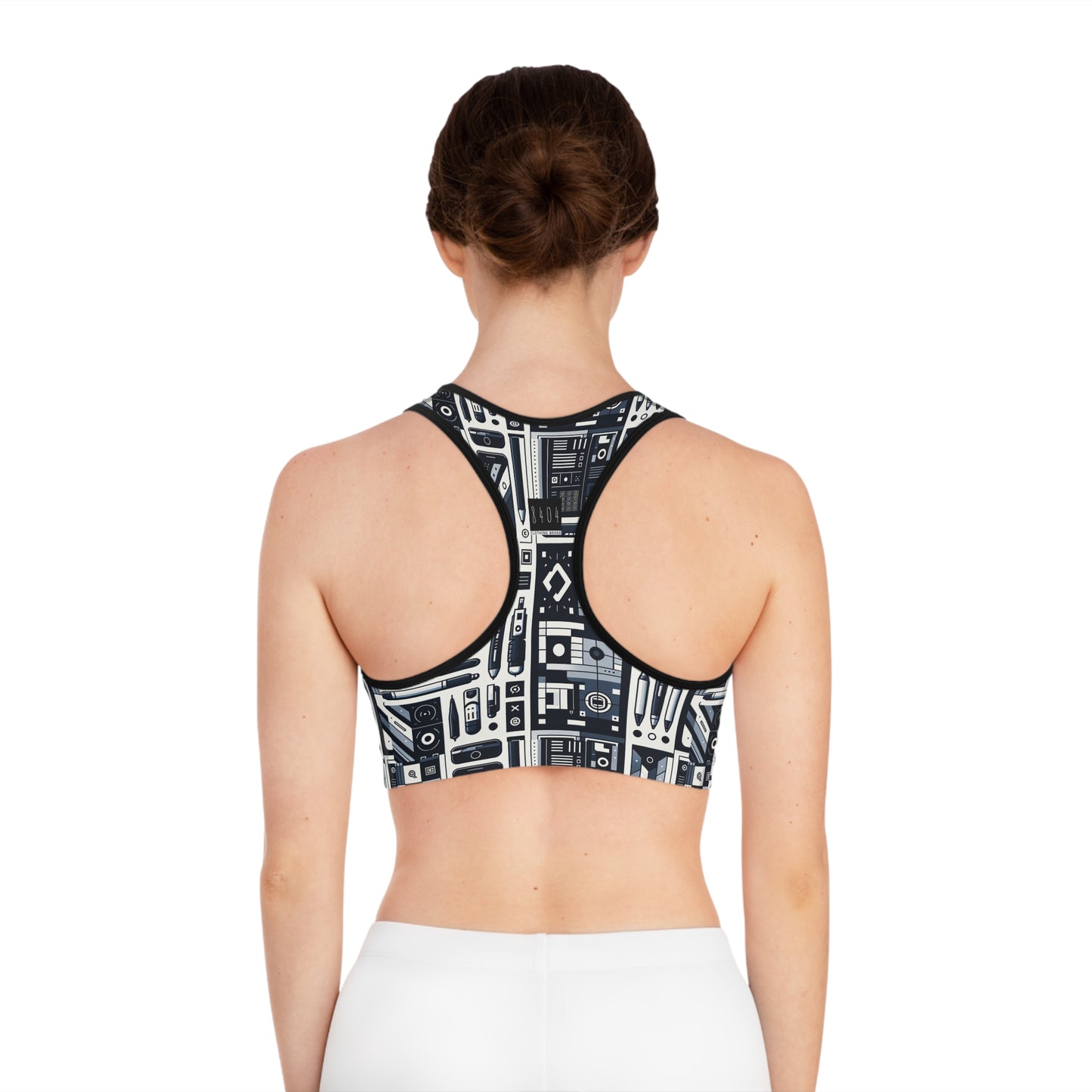 Minimalist Athleisure Minimalist Tech Sports Bra - 8404 Design-60