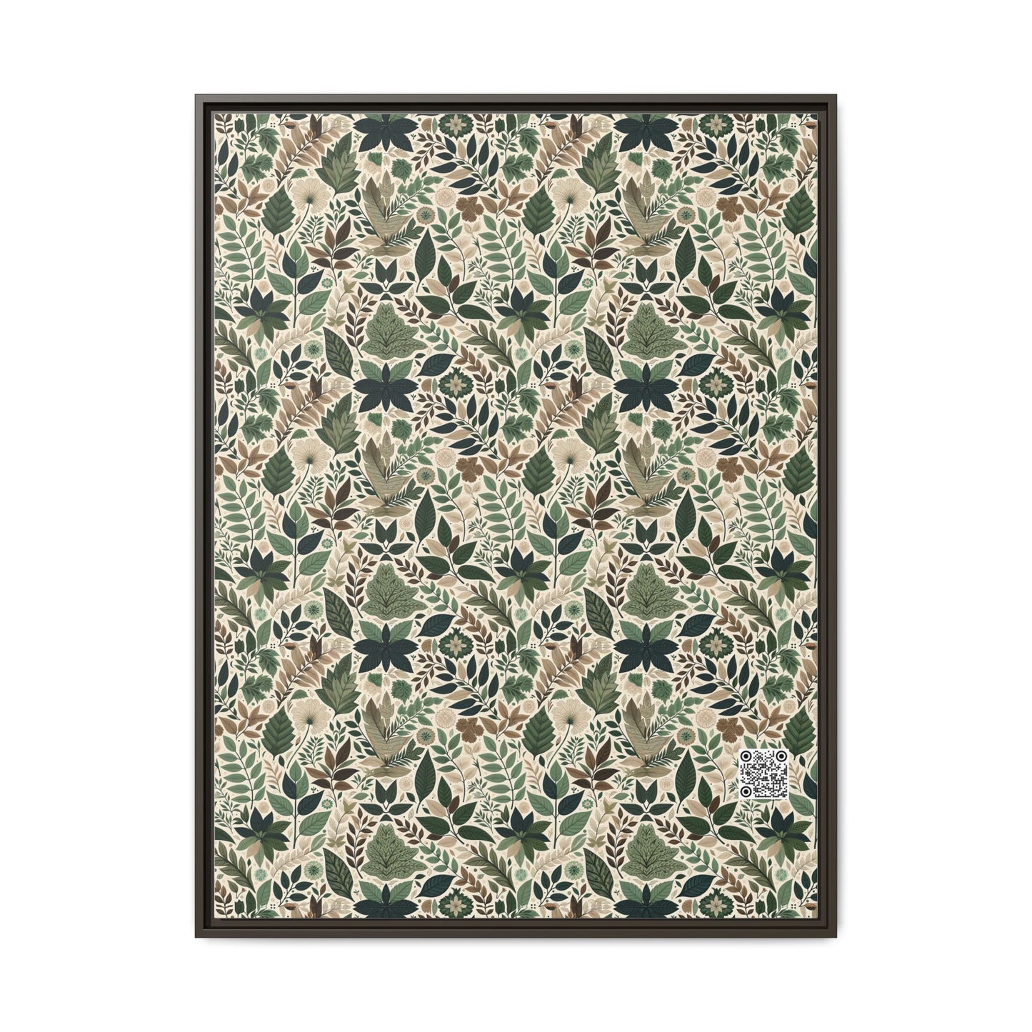 Streetwear Sustainability Environmentally Conscious Streetwear with a Natural Aesthetic Matte Canvas, Framed (multi-color) - 8404 Design-57 A