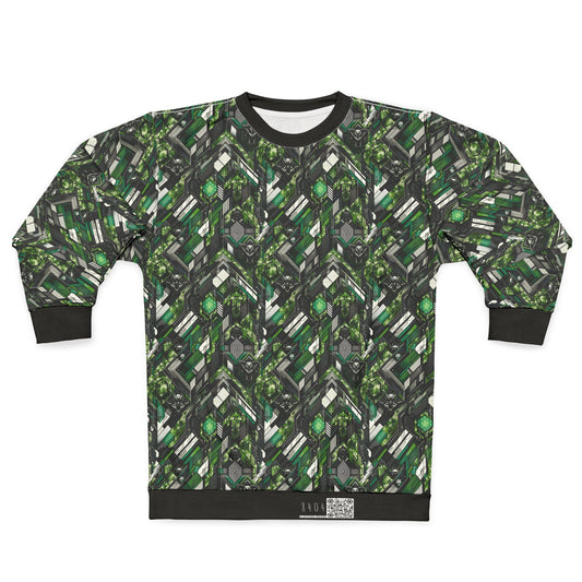 Tech Camo Fusion Tech-Forward Streetwear With a Futuristic Edge Sweatshirt - 8404 Design-58